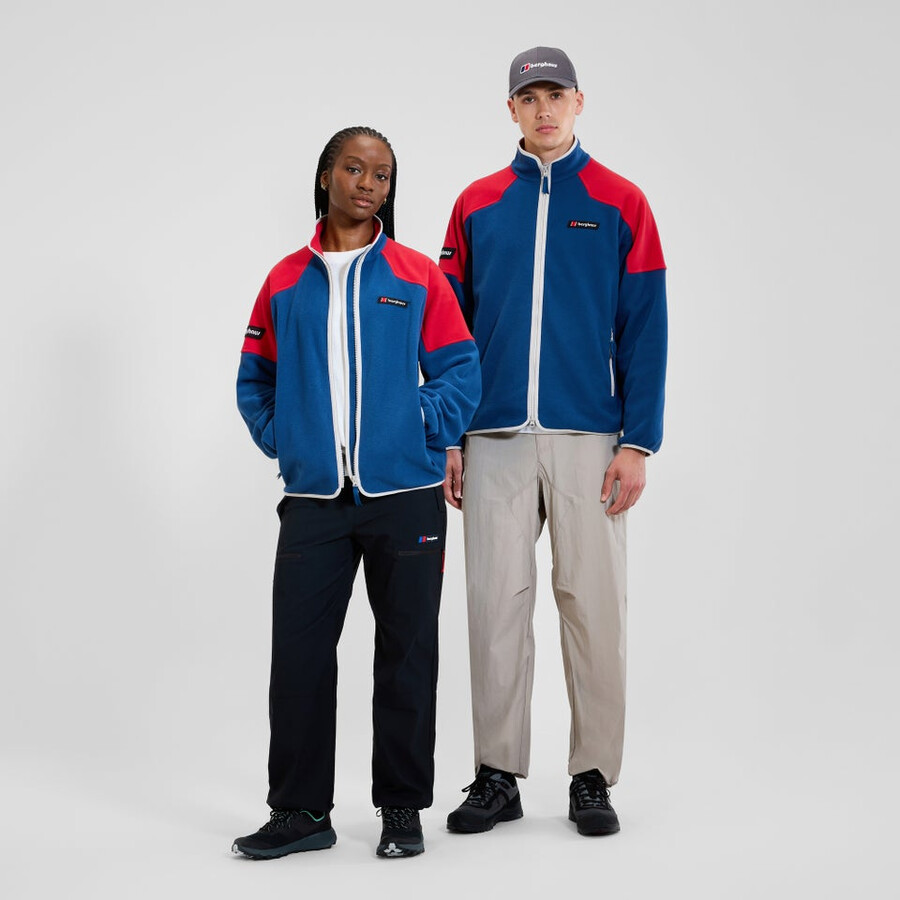 unisex 1997 fleece jacket - bluered berghaus