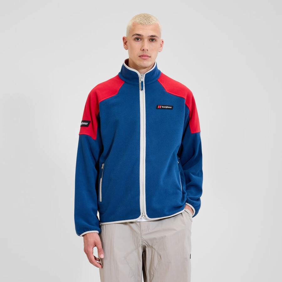 unisex 1997 fleece jacket - bluered berghaus