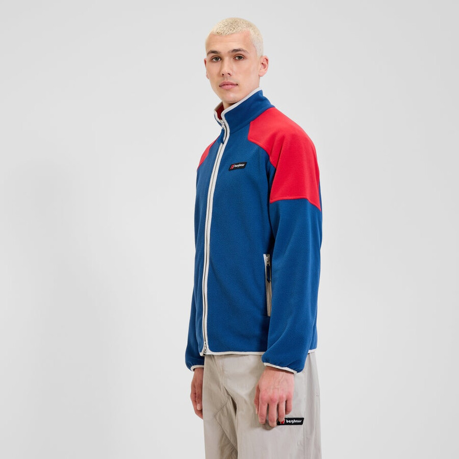 unisex 1997 fleece jacket - bluered berghaus