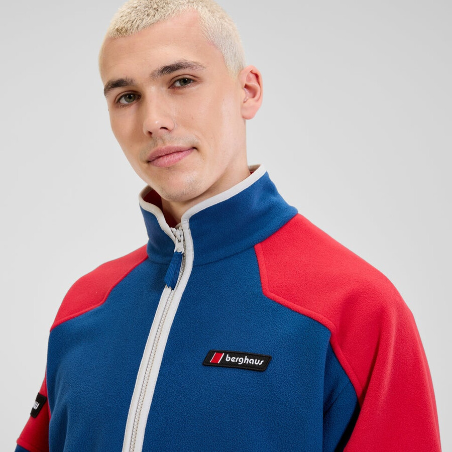 unisex 1997 fleece jacket - bluered berghaus