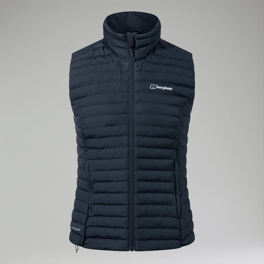 womens nula vest - black berghaus