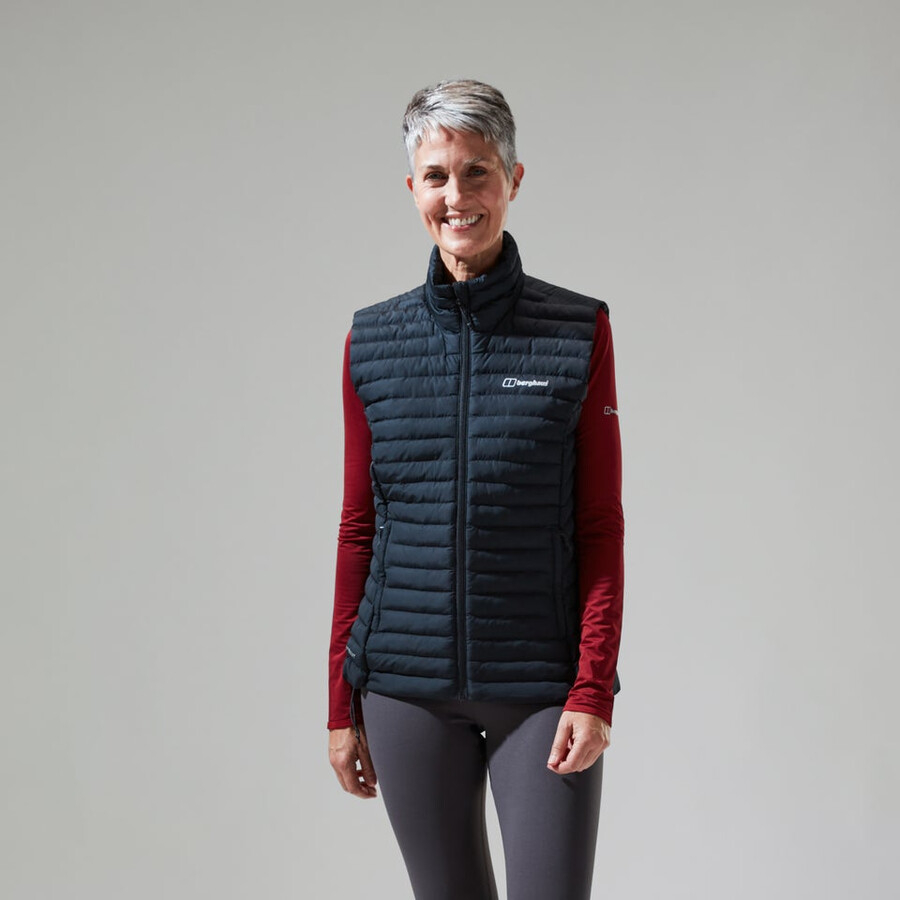 womens nula vest - black berghaus