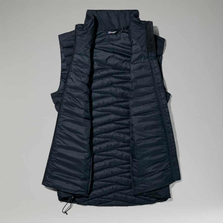 womens nula vest - black berghaus