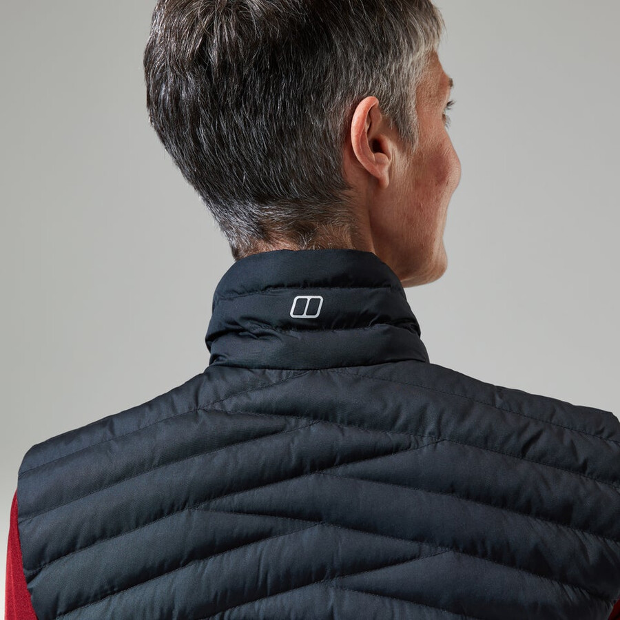 womens nula vest - black berghaus
