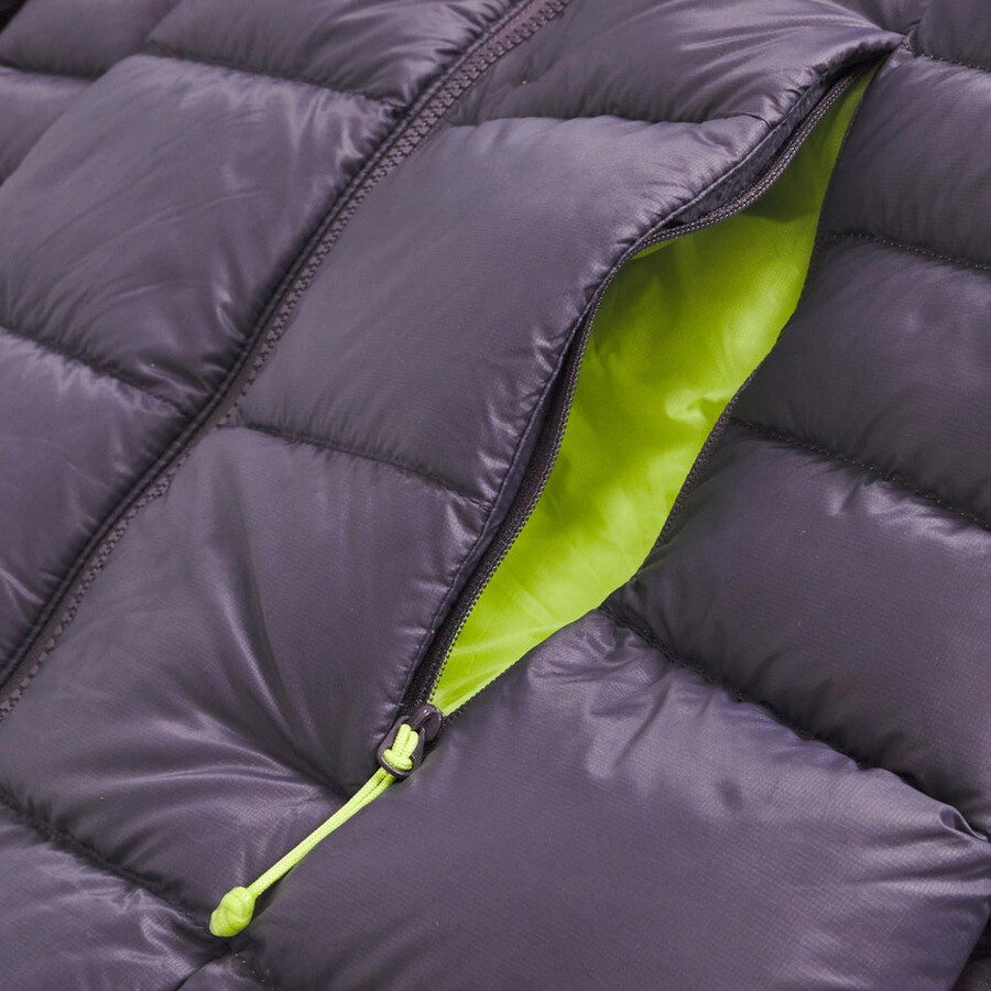 womens mtn arete ultra down hoody - purple berghaus