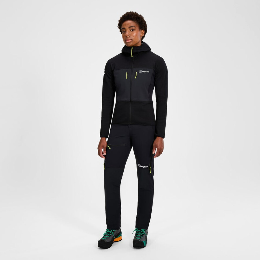 womens mtn guide hoody - black berghaus
