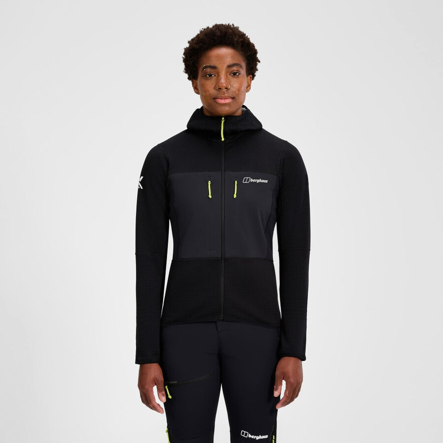 womens mtn guide hoody - black berghaus