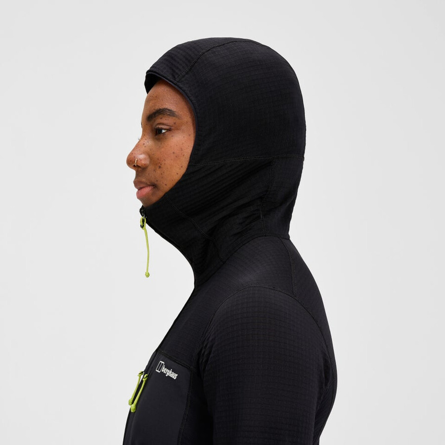 womens mtn guide hoody - black berghaus