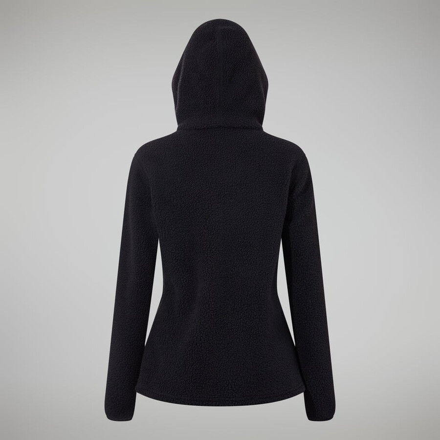 womens darria fz hooded jacket - black berghaus