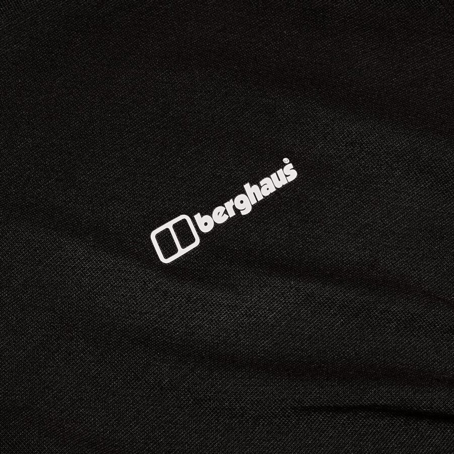 womens ivyhill crew - black berghaus