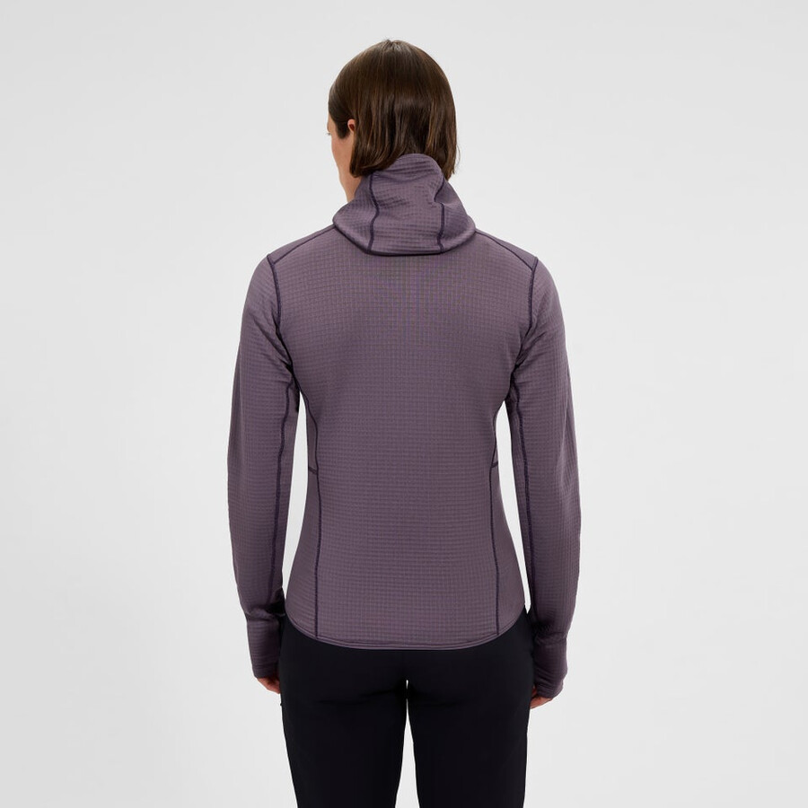 womens ridge-hiker hooded jacket - purple berghaus