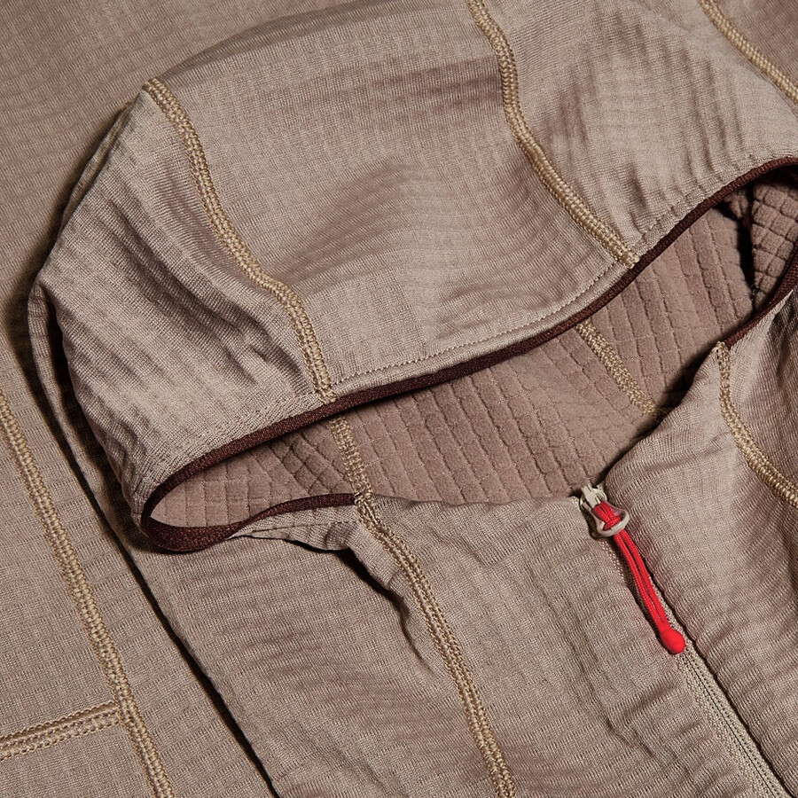 womens ridge-hiker hooded jacket - greybrown berghaus