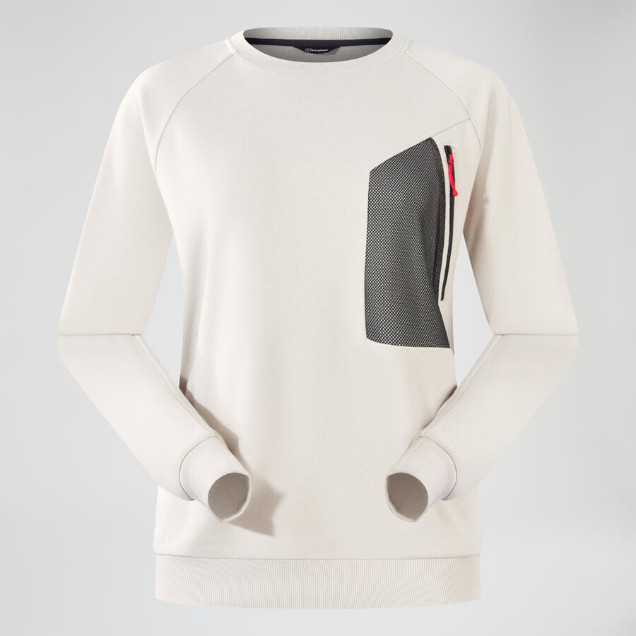 unisex storm 25 crew sweater - grey berghaus