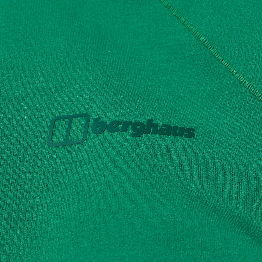 womens kinetic powerstretch hoody - green berghaus