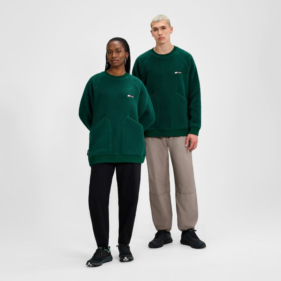 unisex volcanism sweater - green berghaus