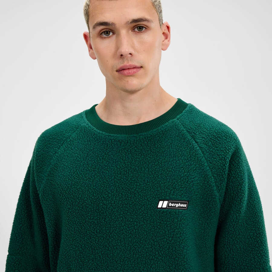 unisex volcanism sweater - green berghaus
