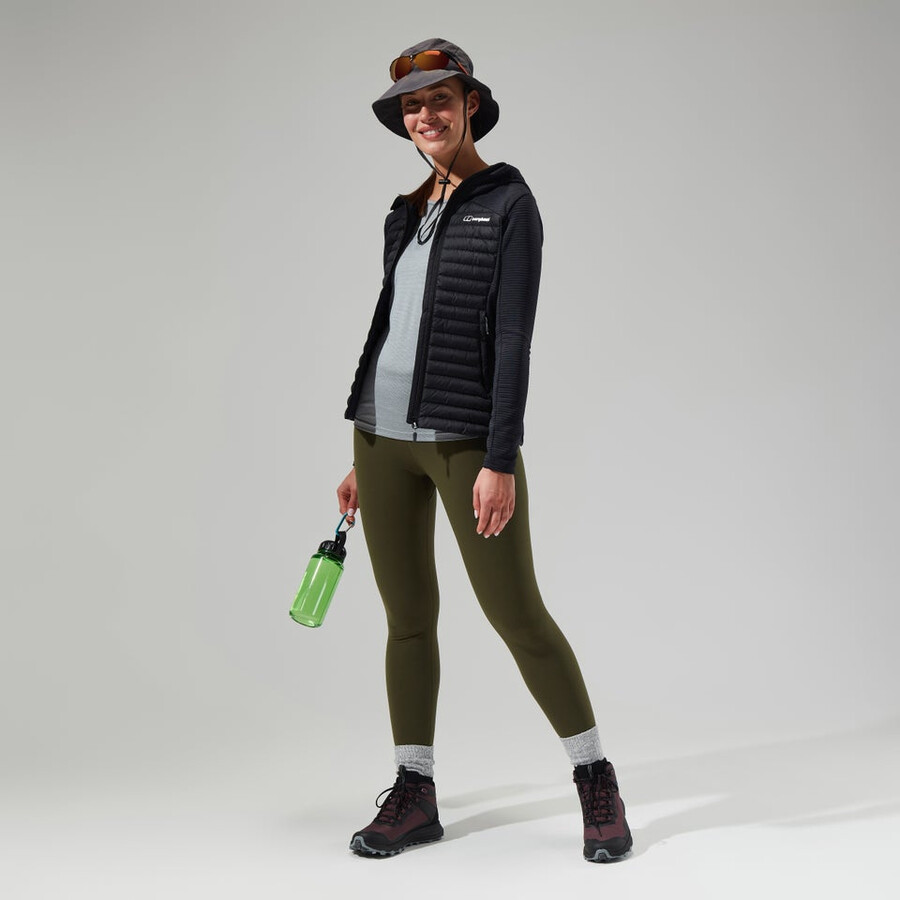 womens nula hybrid jacket - black berghaus