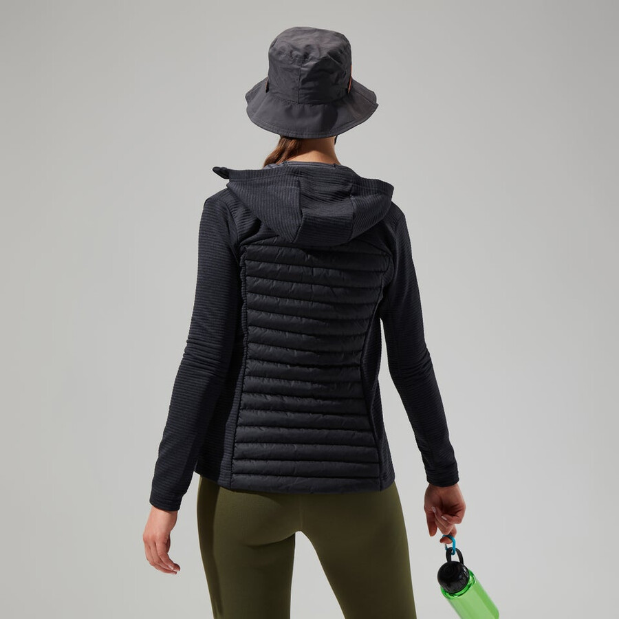 womens nula hybrid jacket - black berghaus
