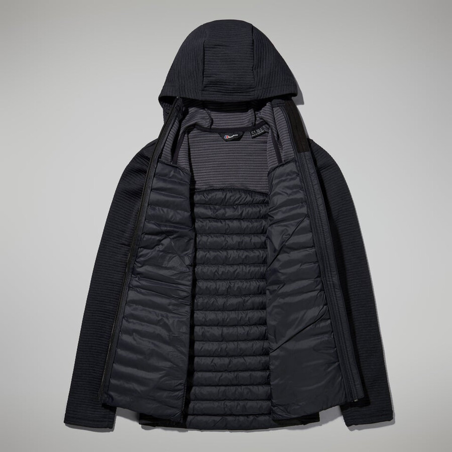 womens nula hybrid jacket - black berghaus