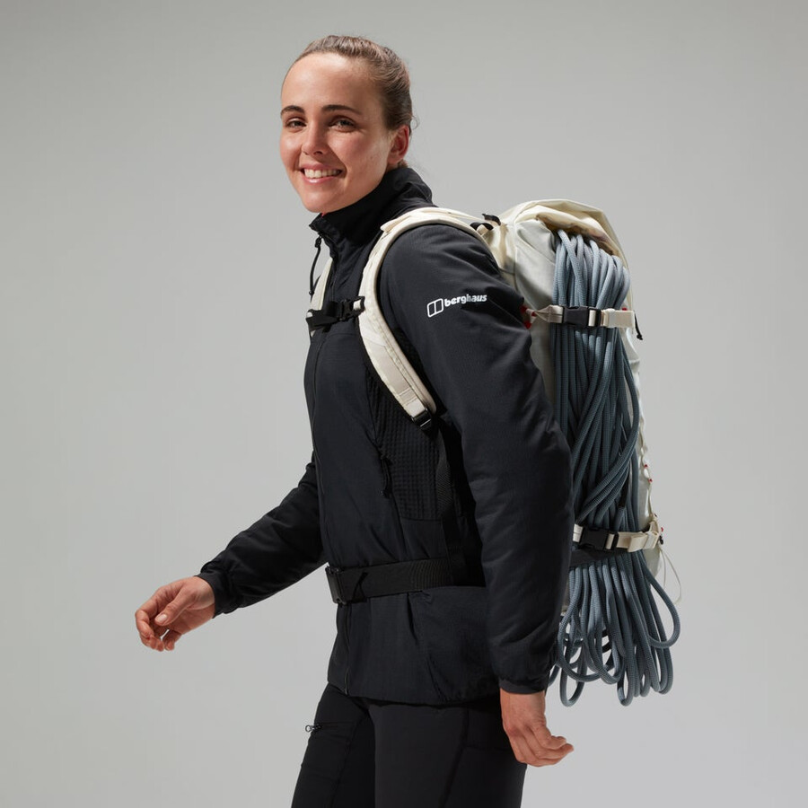 womens mtn guide mw hybrid jacket - black berghaus