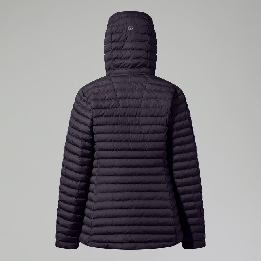 womens nula hooded maternity 2in1 jacket - black berghaus