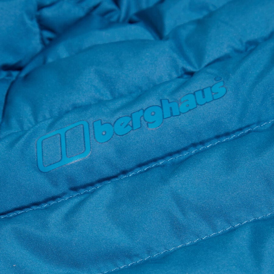 womens nula hooded maternity 2in1 jacket - turquoise berghaus