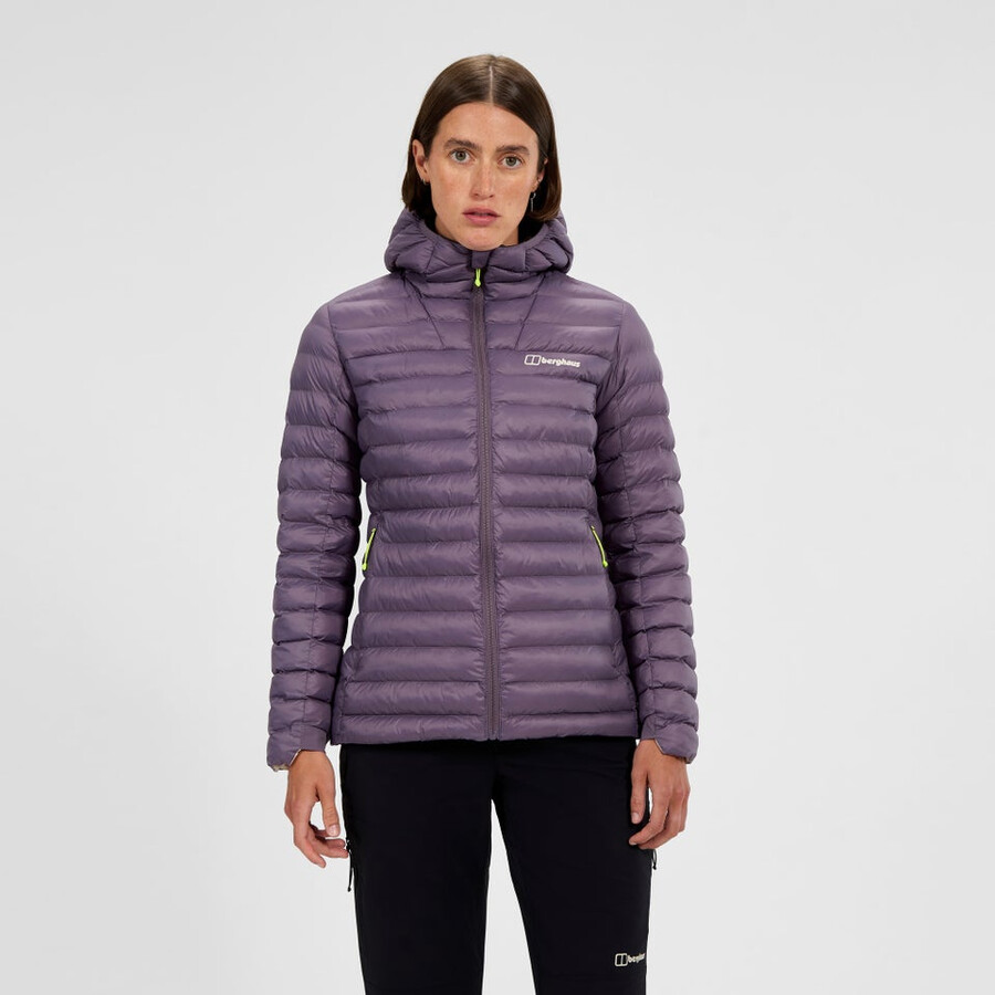 womens trail-nomad synthetic insulated jacket - purple berghaus