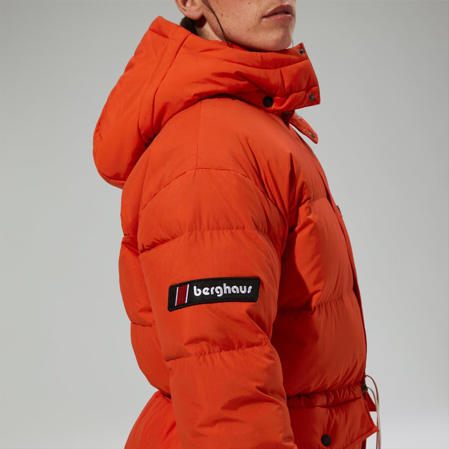 unisex lumley insulated jacket - orange berghaus