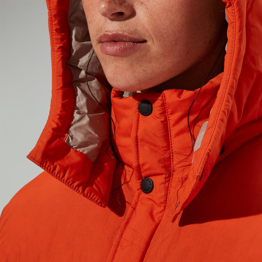 unisex lumley insulated jacket - orange berghaus