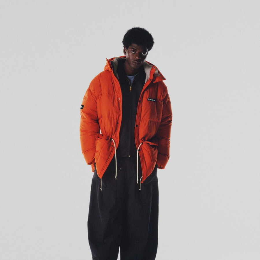 unisex lumley insulated jacket - orange berghaus