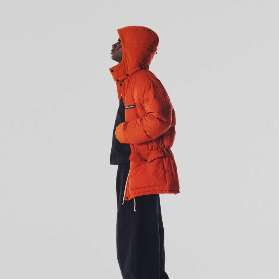 unisex lumley insulated jacket - orange berghaus