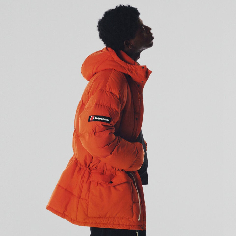 unisex lumley insulated jacket - orange berghaus