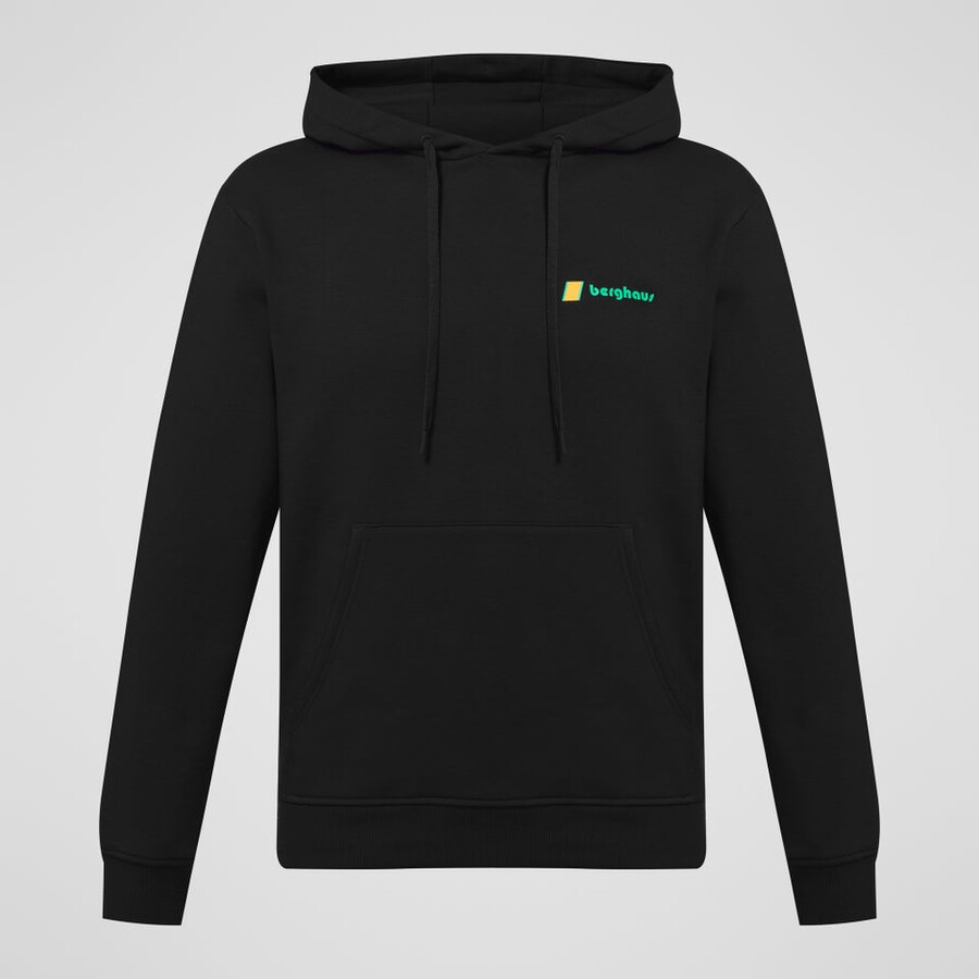 unisex dreamscape hoody - jet black berghaus