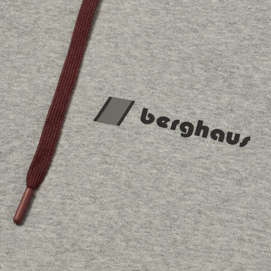 unisex dreamscape hoody - grey marl bci berghaus