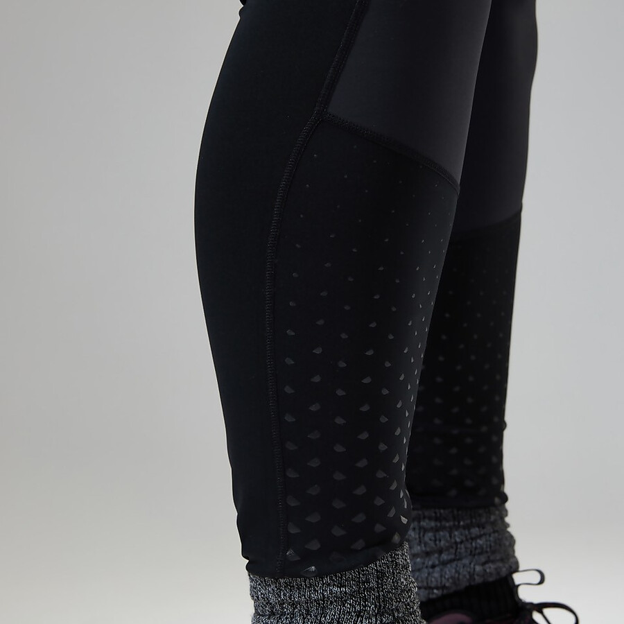 womens lelyur trekking tights - black berghaus