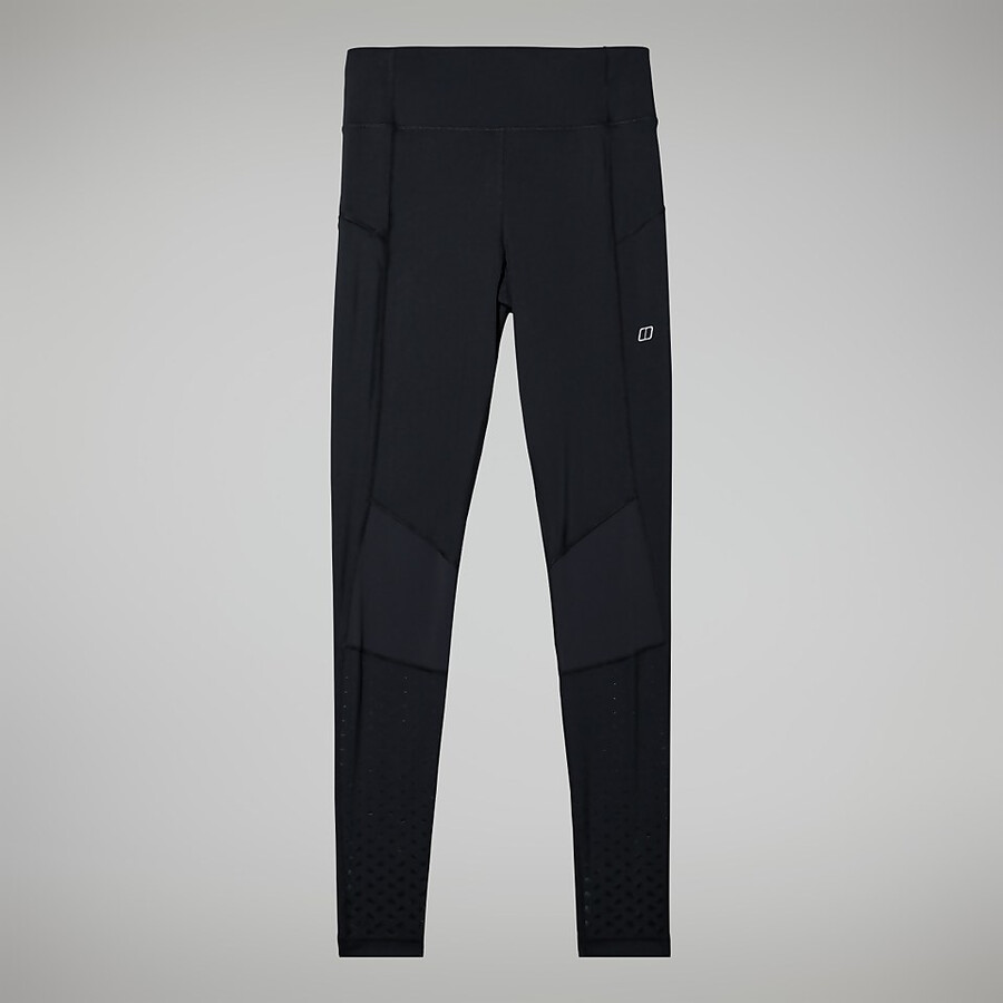 womens lelyur trekking tights - black berghaus