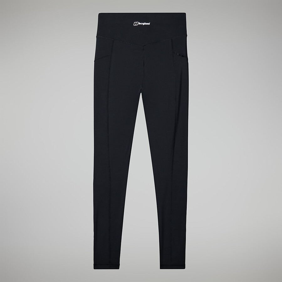 womens lelyur trekking tights - black berghaus