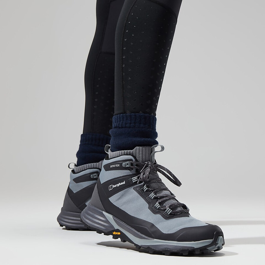 womens lelyur trekking tights - black berghaus