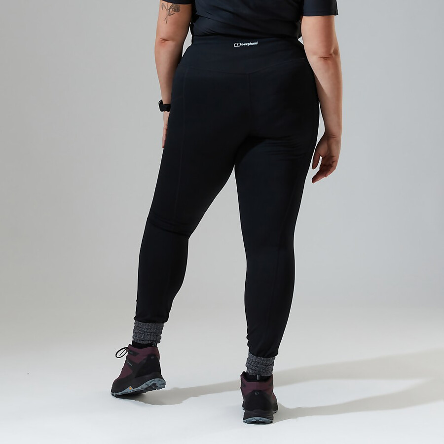 womens lelyur trekking tights - black berghaus