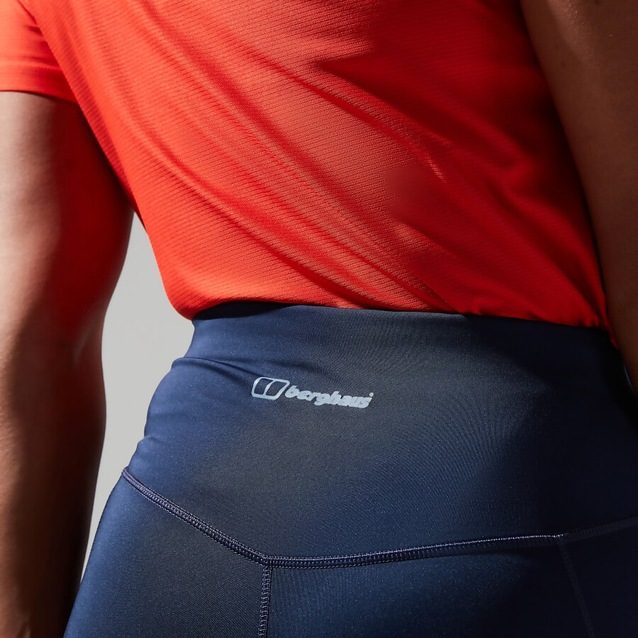 womens lelyur trekking tights - dark blueblack berghaus
