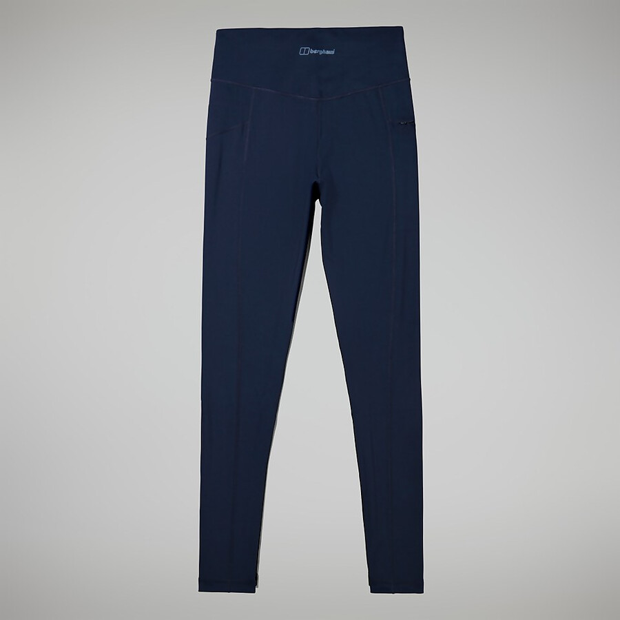 womens lelyur trekking tights - dark blueblack berghaus