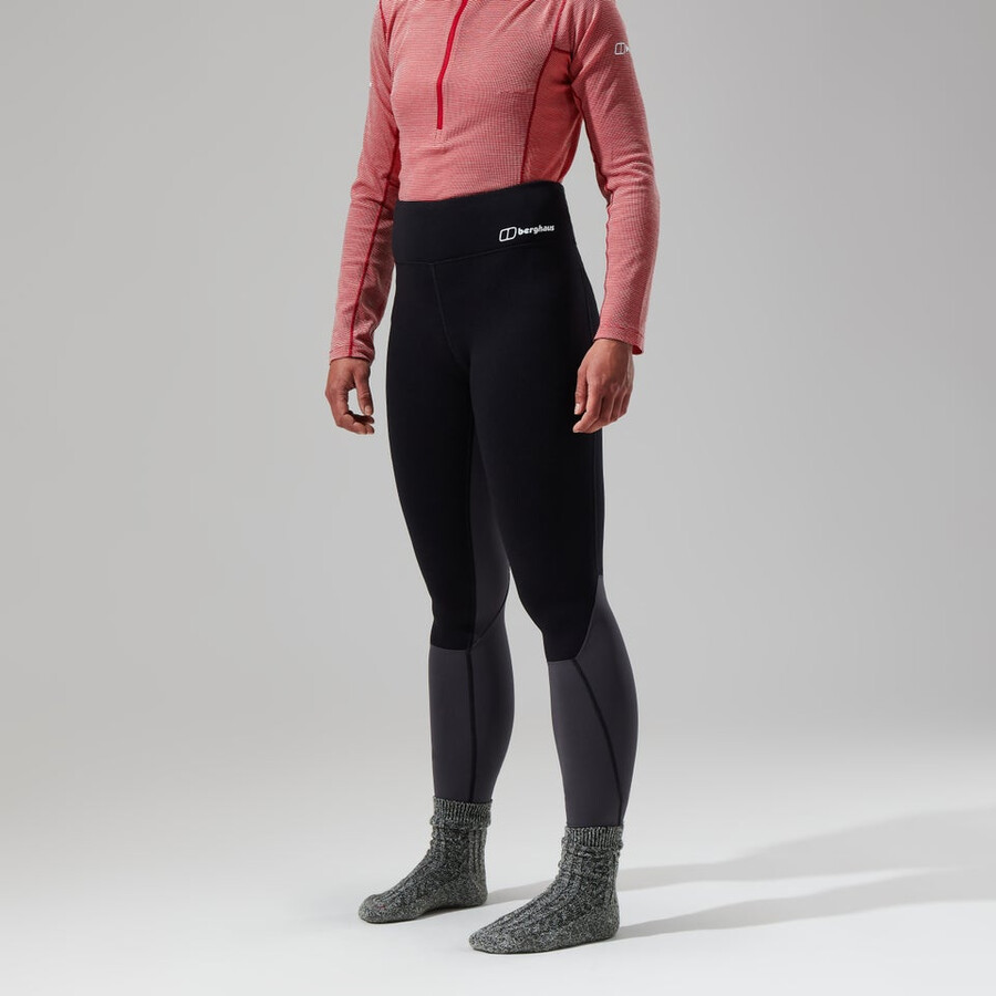 womens mtn seeker st legging - blackgrey berghaus