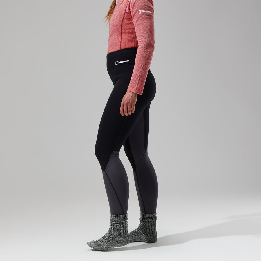 womens mtn seeker st legging - blackgrey berghaus