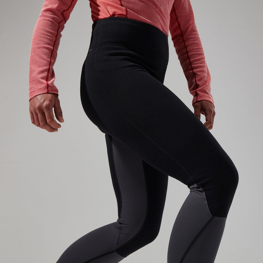womens mtn seeker st legging - blackgrey berghaus
