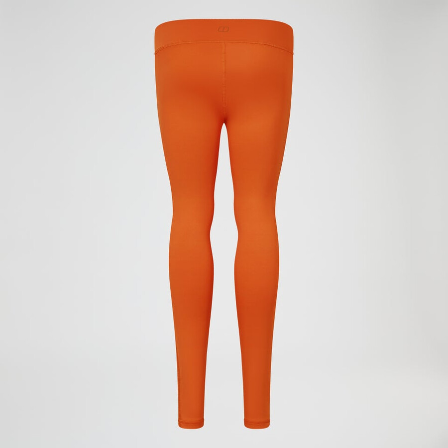 womens berghaus core legging - orange berghaus