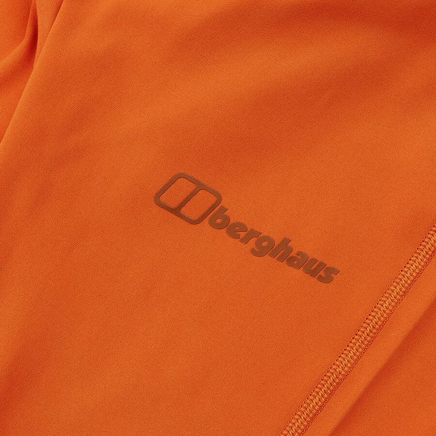 womens berghaus core legging - orange berghaus