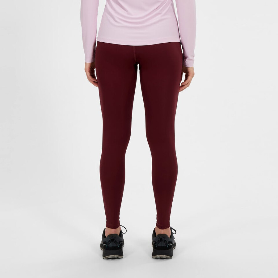 womens core legging - red berghaus