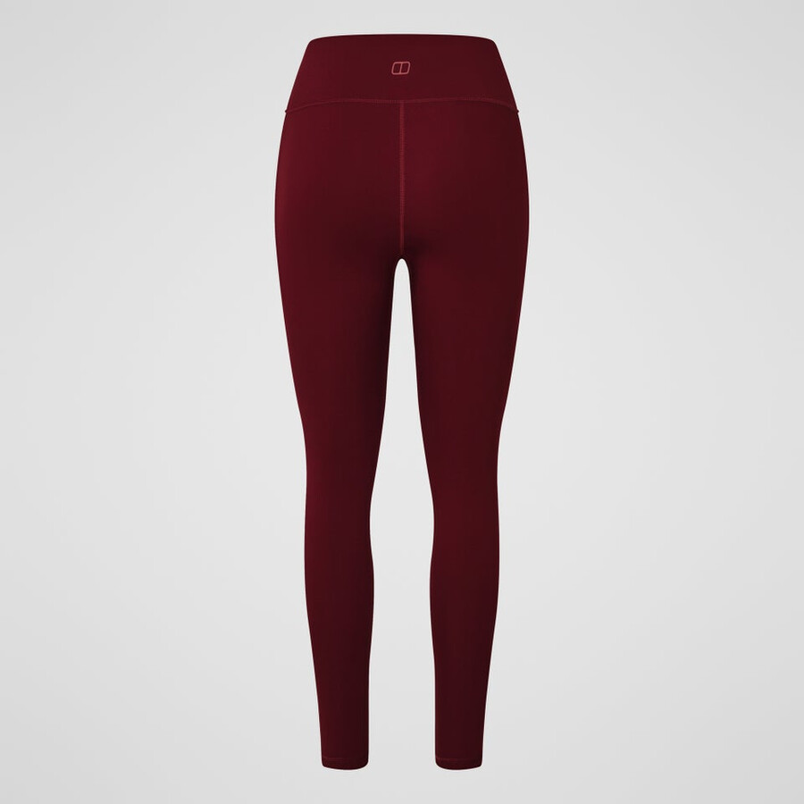 womens core legging - red berghaus