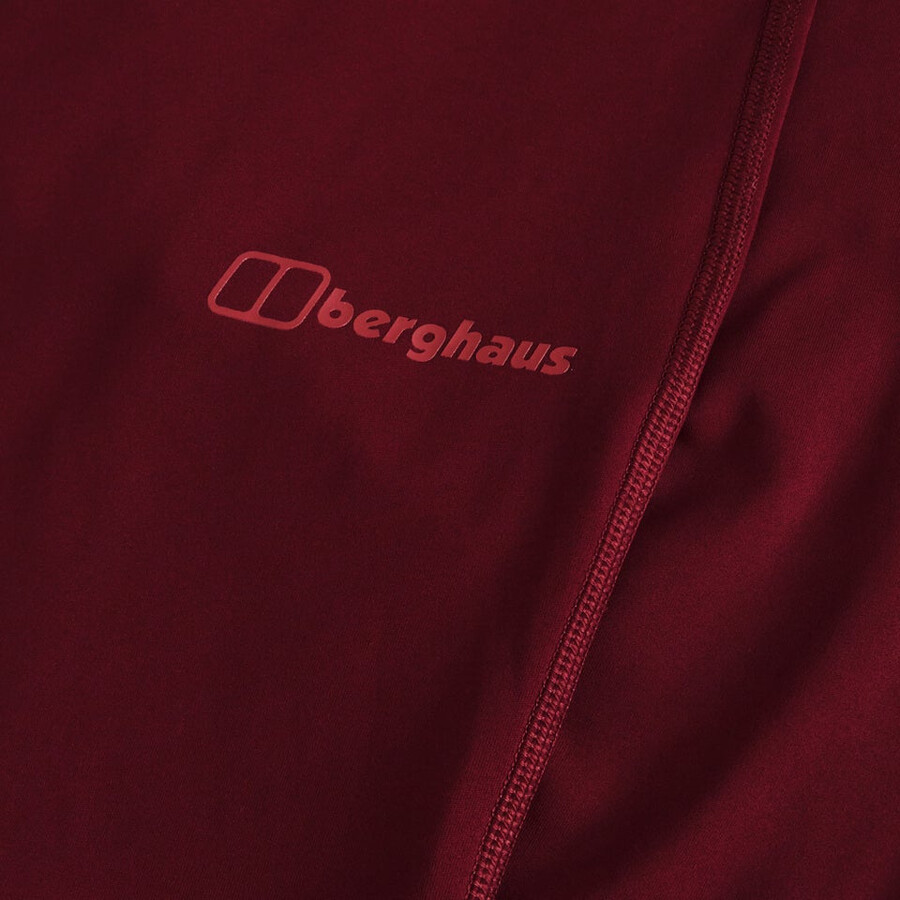 womens core legging - red berghaus