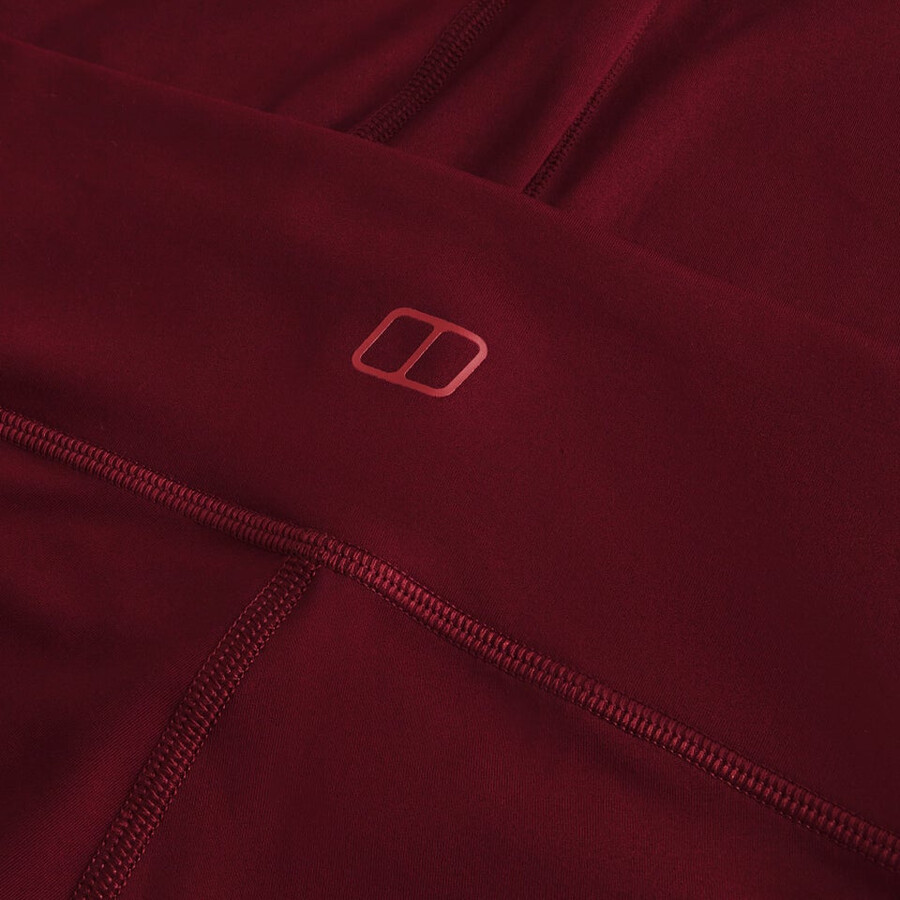 womens core legging - red berghaus